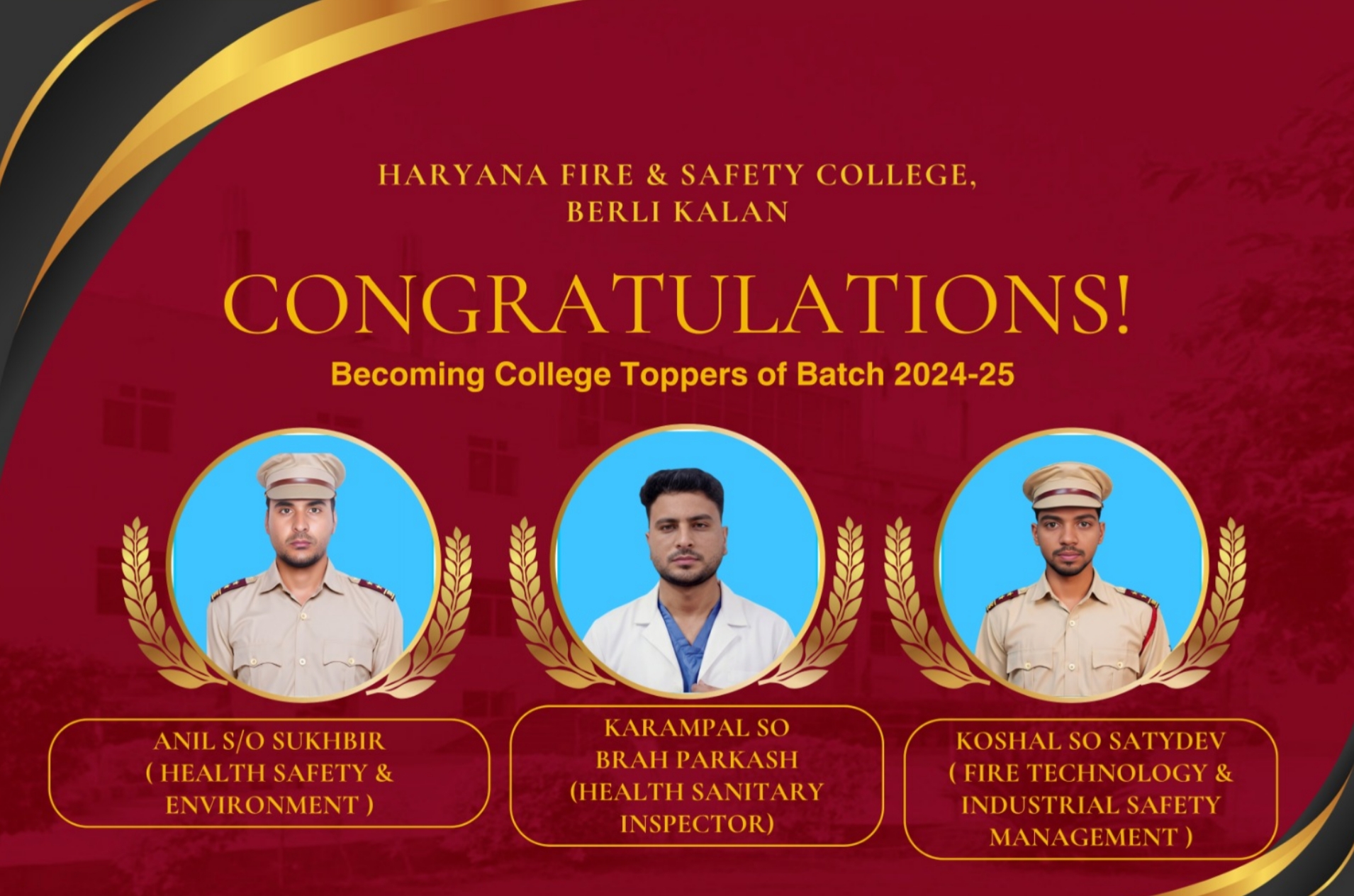 College Topper Batch 2024-25